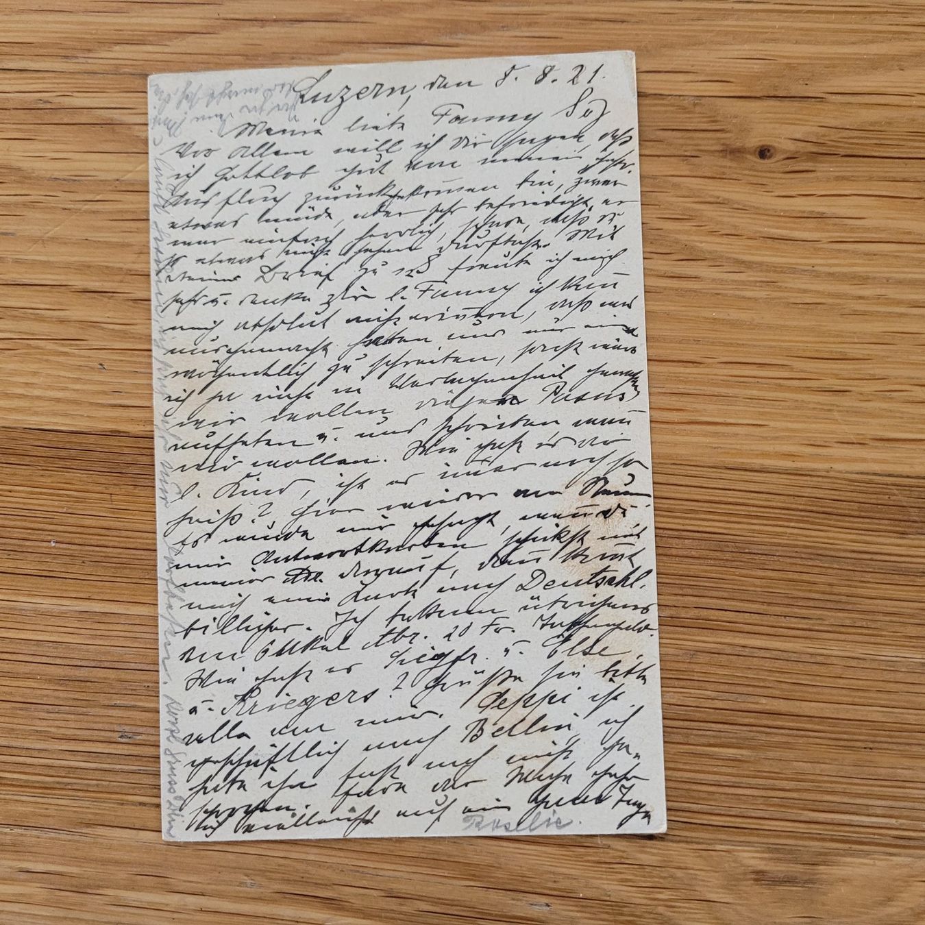 Tous les timbres: GS Luzern 1921 – D'occasion à Biel/Bienne par Destockweb 1