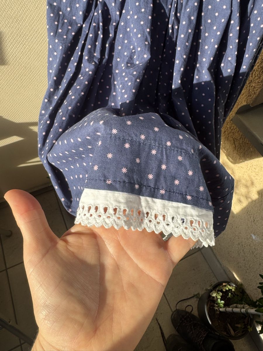Vestiti: Blaues Dirndl mit Spitze und schöner Bluse – Usato da Zürich venduto da lad_lv9c 5