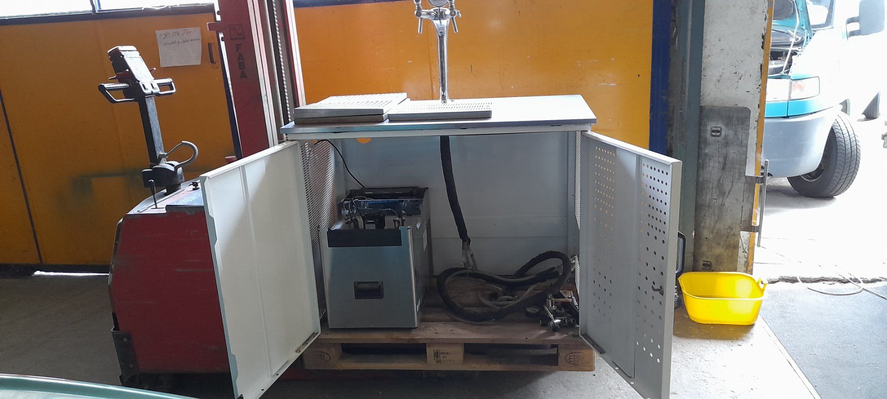 Allestimento di negozi e stand fieristici: Bierzapfanlage Cornelius CR70 UTK – Usato da Stetten AG venduto da K.B-Wa-Maschinencent