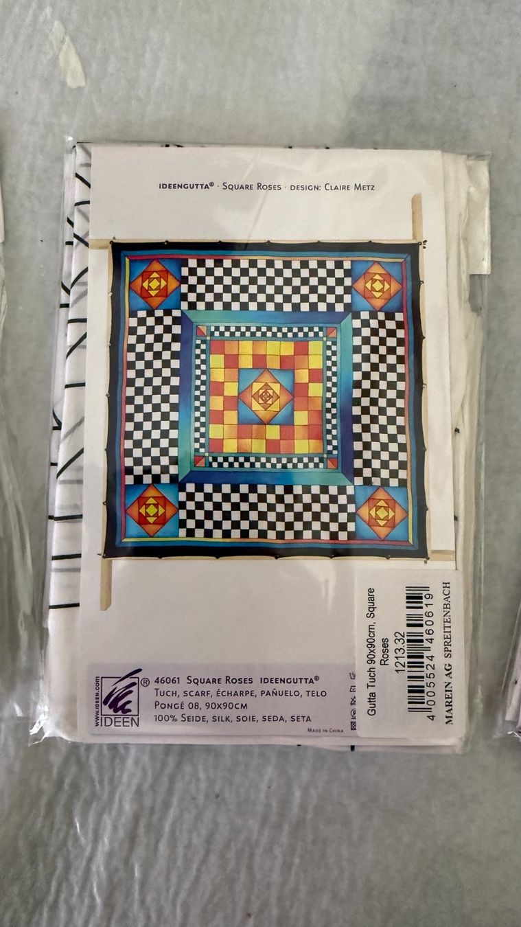 Kit bricolage: Nickitücher aus 100 % Seide , Motions Ideengutta – Nuovo e nell'imballaggio originale da Winznau venduto da aar_2p6c 2