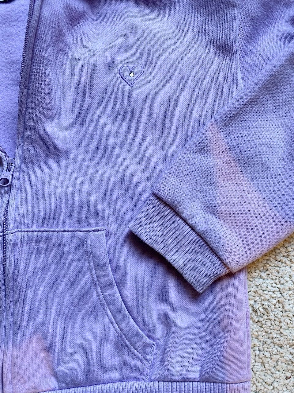 C&A Jacken & Mäntel: Mädchen  Kapuzenjacke , lila Gr.110 – Gebraucht aus Uster von ros_pym8 2