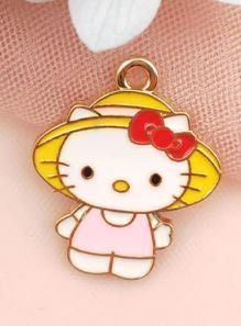 Hello Kitty Anhänger: Hello Kitty: 1 pendentif – Neu und originalverpackt aus Lutry von kylab7