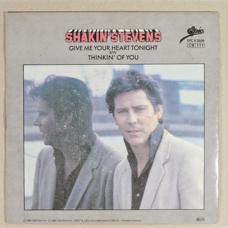 Single shakin stevens give me your heart tonight kaufen auf ricardo