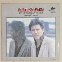 Single: SHAKIN' STEVENS - Give Me Your Heart Tonight