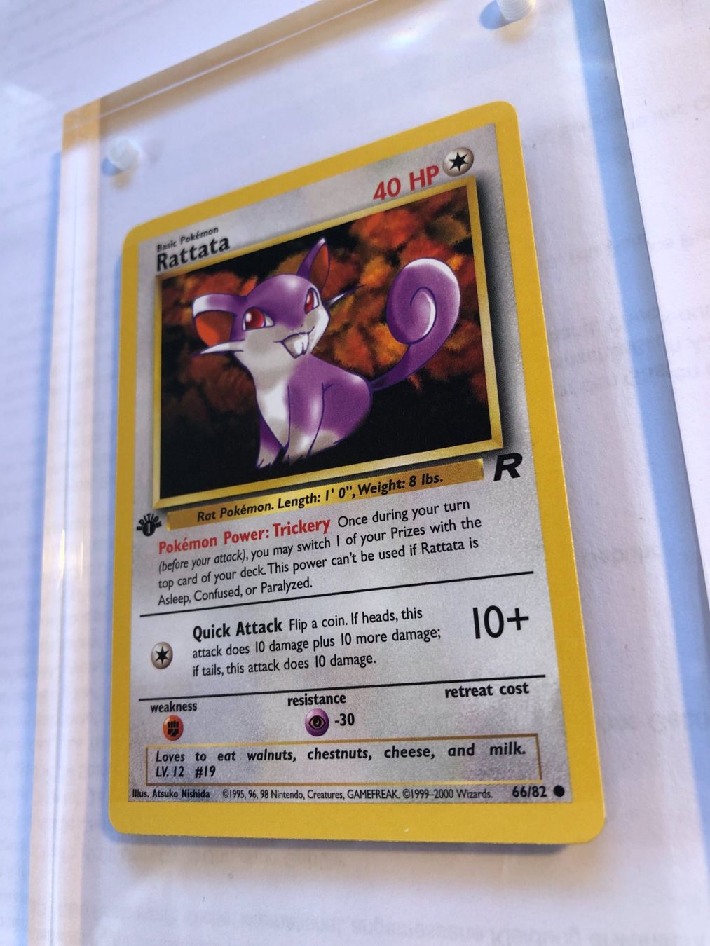 Carte collezionabili: Rattata 1st Team Rocket - MINT - ab 1.- – Usato da Giubiasco venduto da dan_pr8b 2