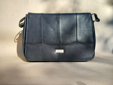Quenchy London Organizer-Tasche Leder (Schwarz, NEU)