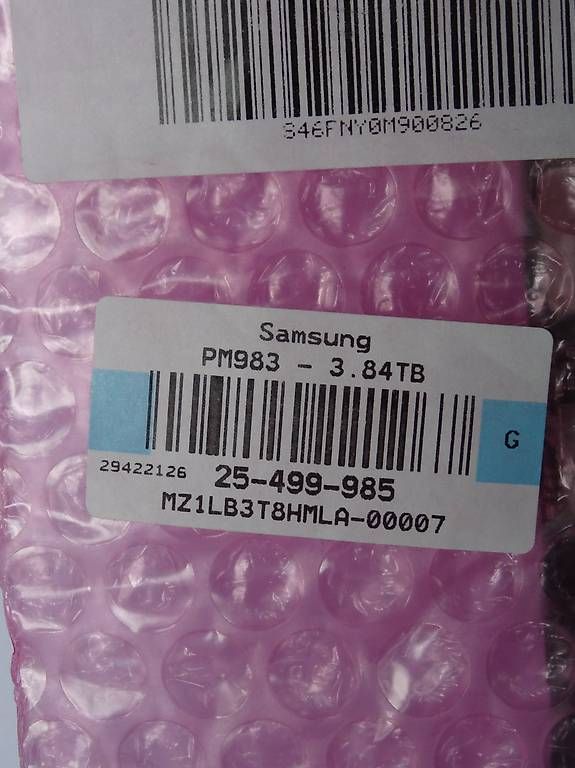 Samsung Harddisks: Samsung PM983 3.83 TB  BULK – Gebraucht aus Buttisholz von rappirosen 2