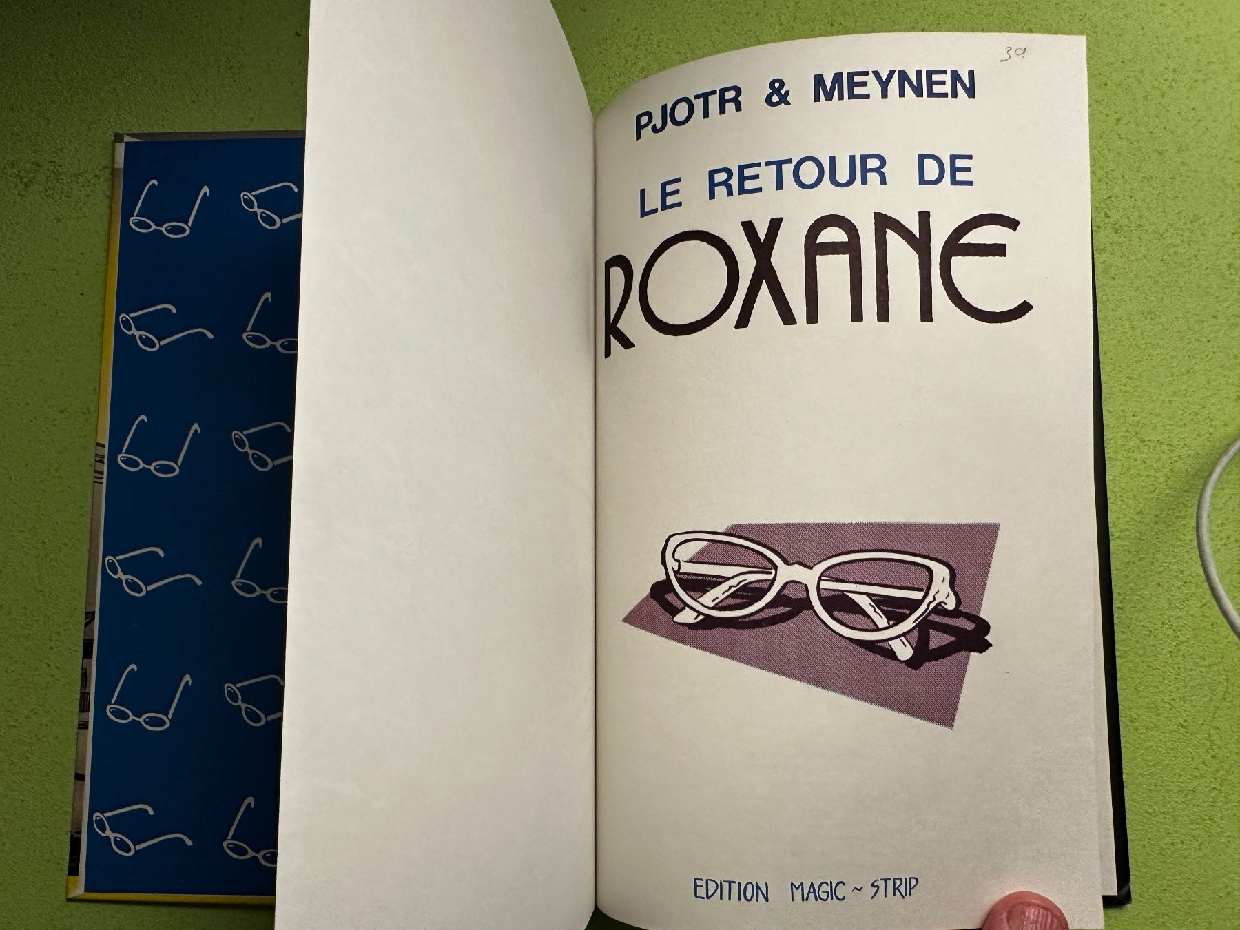Fumetti: Pjotr & Meynen: Le retour de Roxane – Usato da Zürich venduto da allp 1