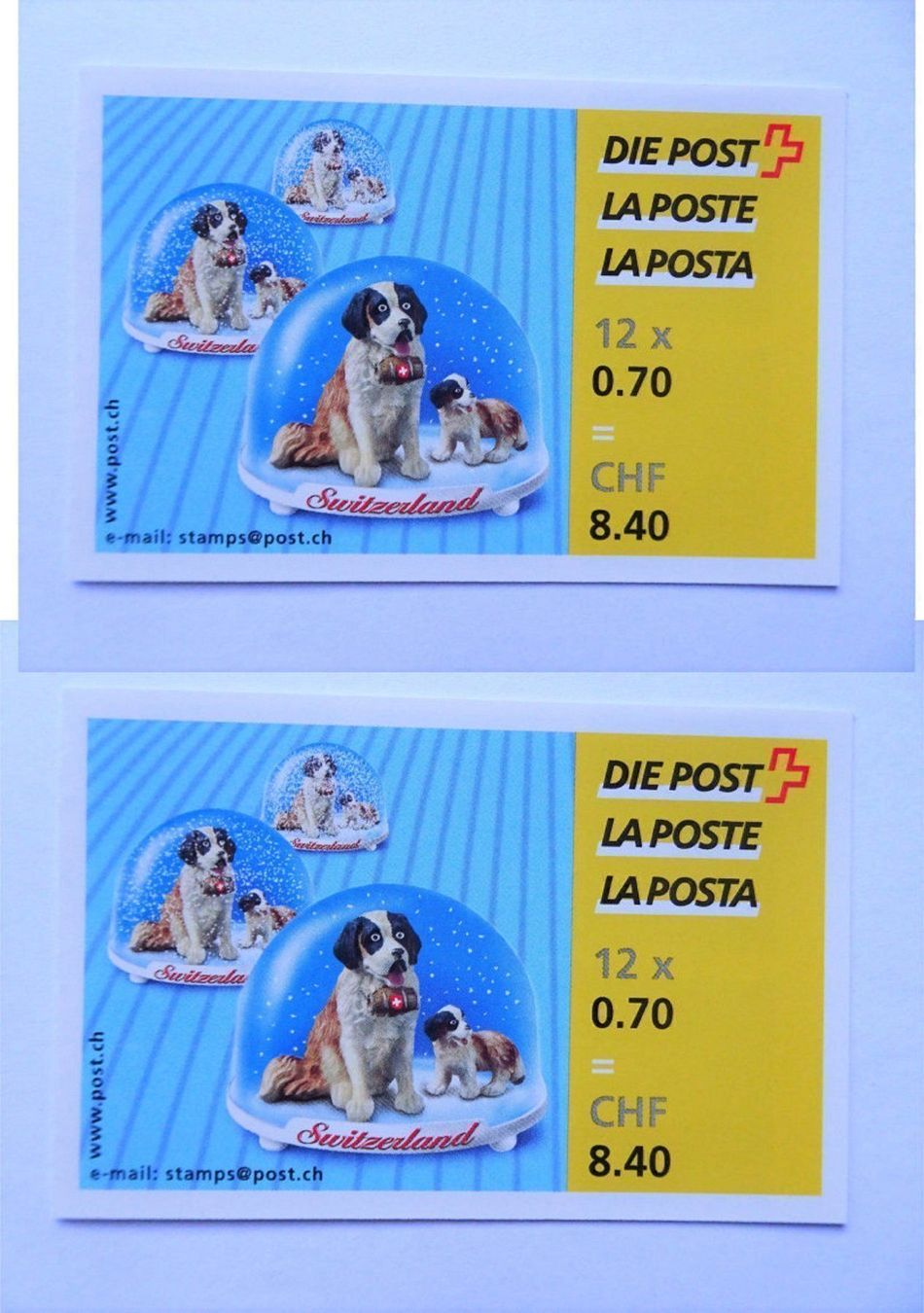 Alle Briefmarken: 2001**und* – Neu (gemäss Beschreibung) aus Aadorf von Chnorli-Furz