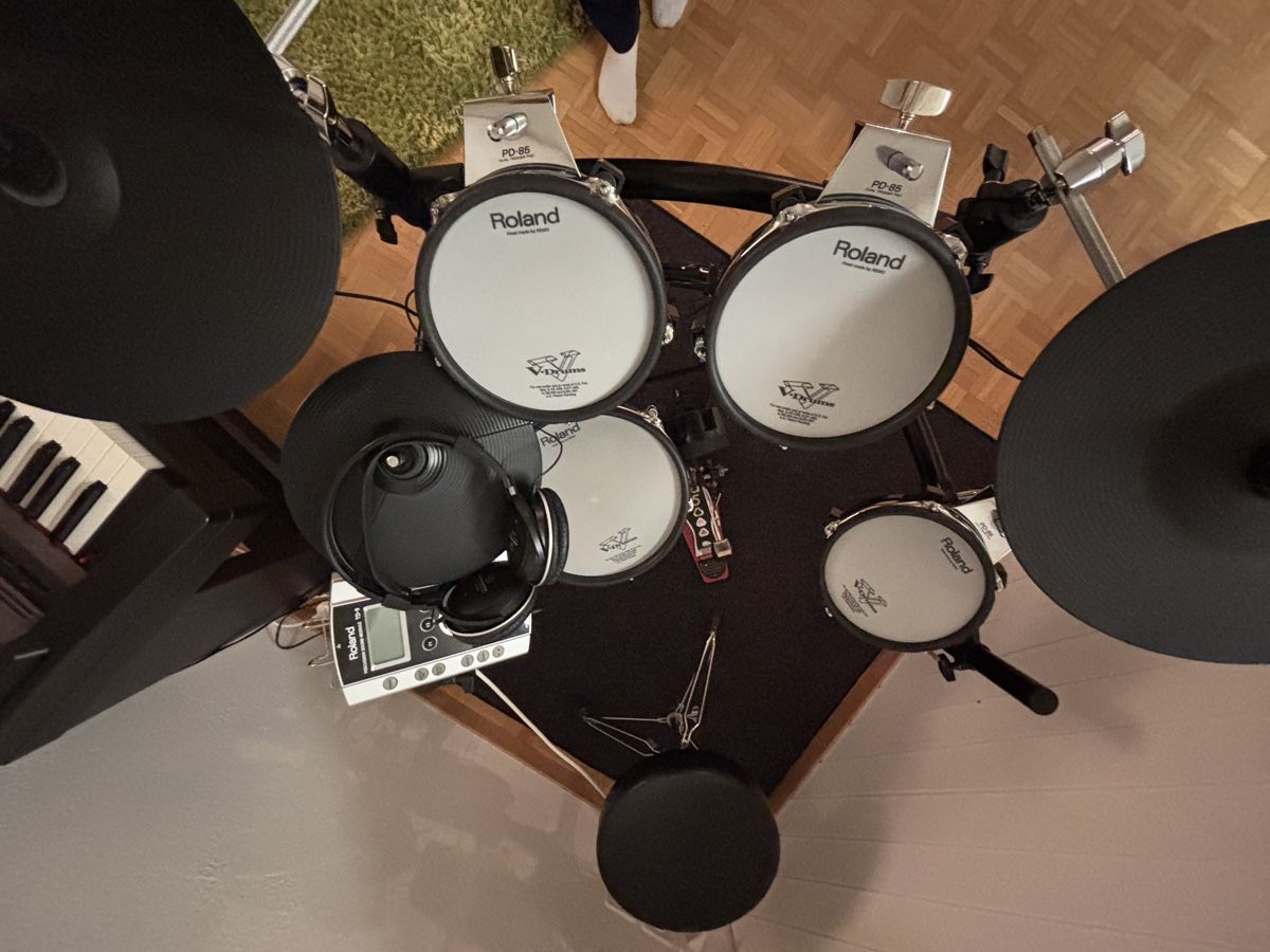 Roland Musikinstrumente: Elektronisches Drumset Roland TD - 9 – Gebraucht aus Buttisholz von lue_pfk6 1