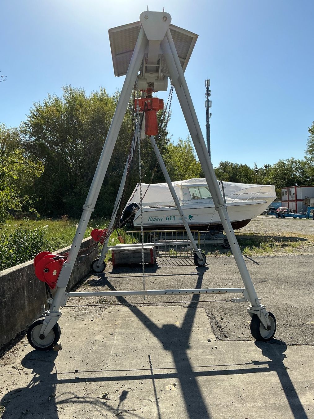 Meili Paranco multiuso: Palan à chaîne électrique – Usato da Vernier venduto da Jetdeau1 1