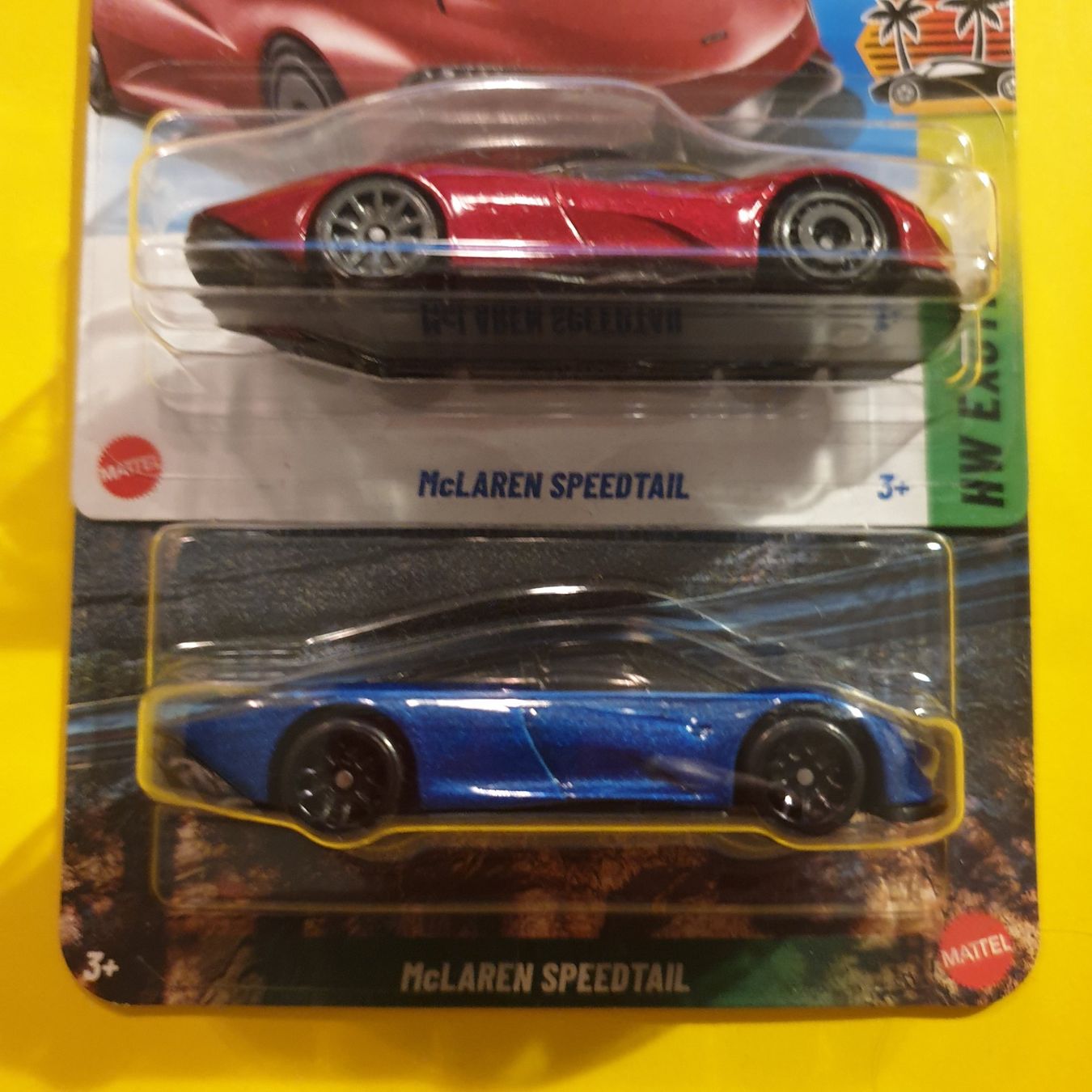 Hot Wheels Modellini d'auto: 2 x Hot Wheels McLAREN SPEEDTAIL – Nuovo e nell'imballaggio originale da Oftringen venduto da Rotor 1