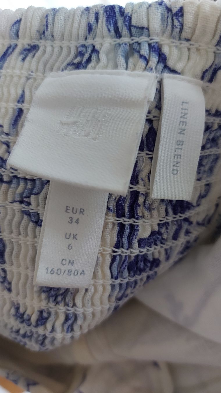 H&M Kleider: Linen dress H&M – Gebraucht aus Sion von aud_7pxl 3