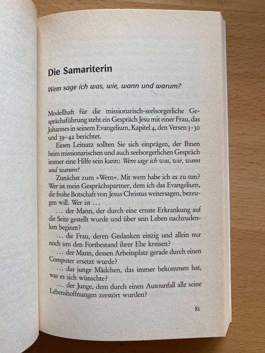 Bücher: Von Jesus Seelsorge lernen - Kurt Scherer – Gebraucht aus Schwarzenburg von Michellu 7