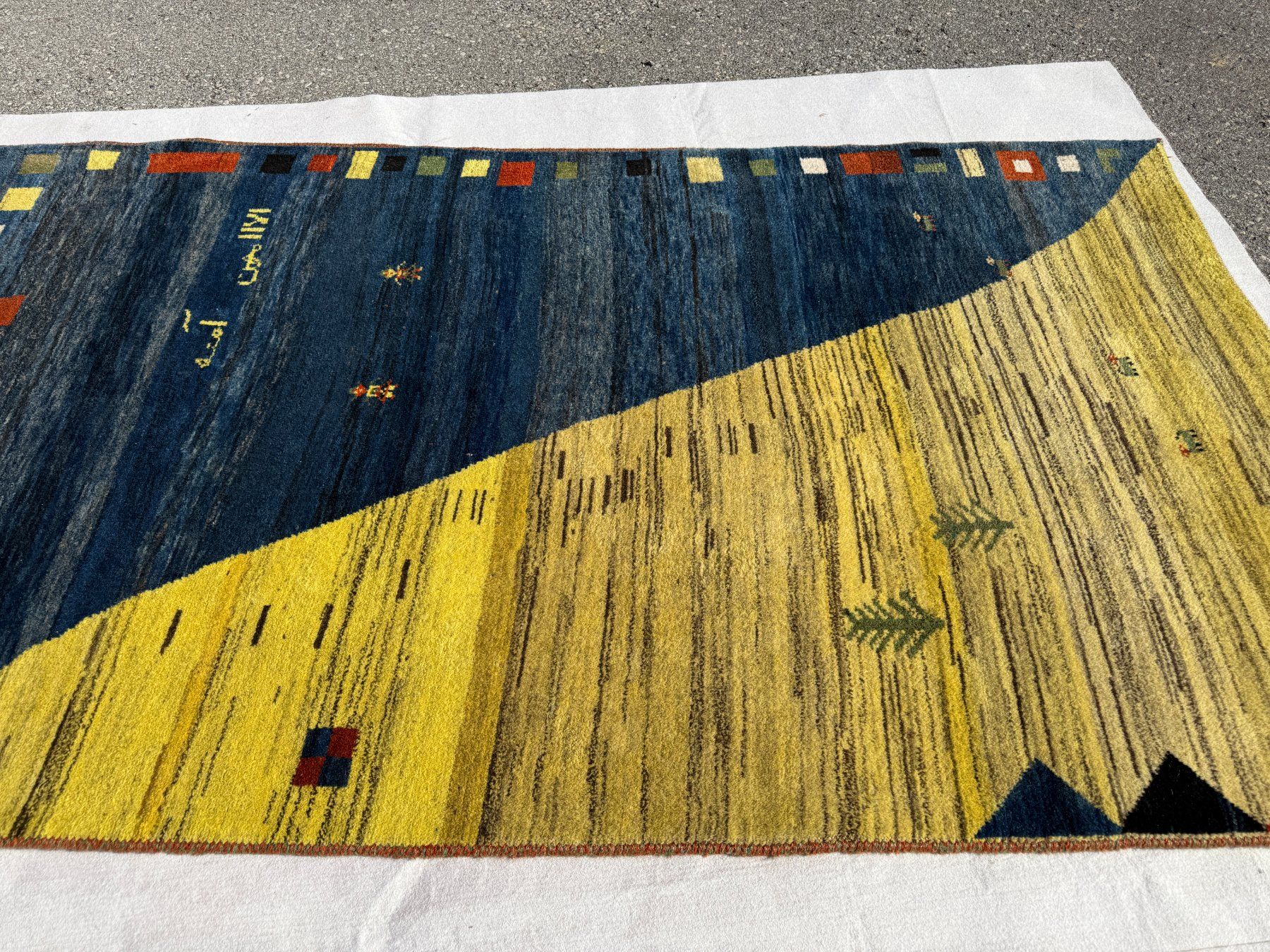 Gabbeh Tappeti: Gabbeh Teppich handgeknüpft 265x151cm sauber – Usato da Vacallo venduto da cri_229f 2