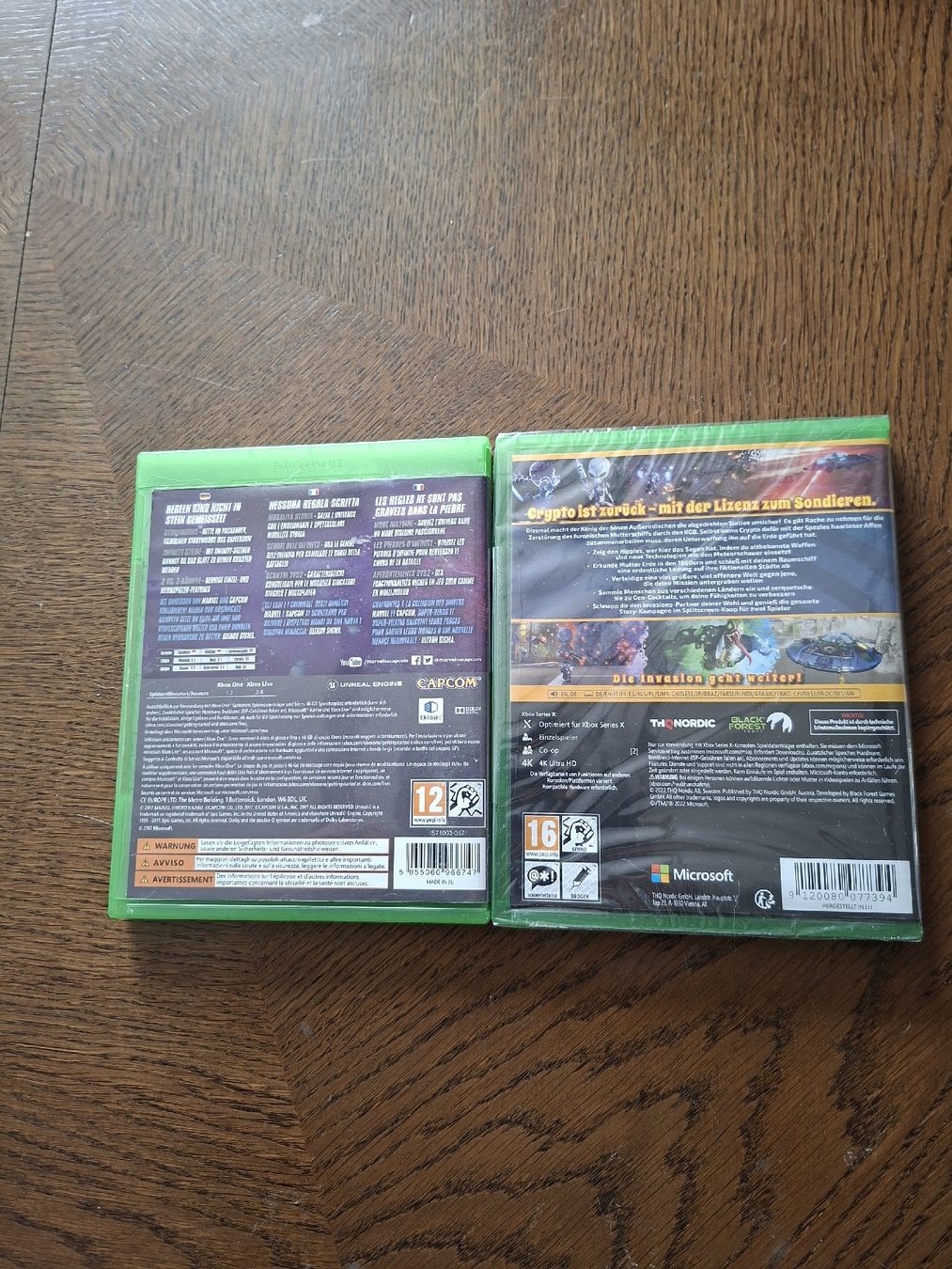 Microsoft Spiele: Marvel vs. Capcom Infinite und Destroy All Humans 2 Xbox – Gebraucht aus Hasle LU von CH_Guerrilla 1