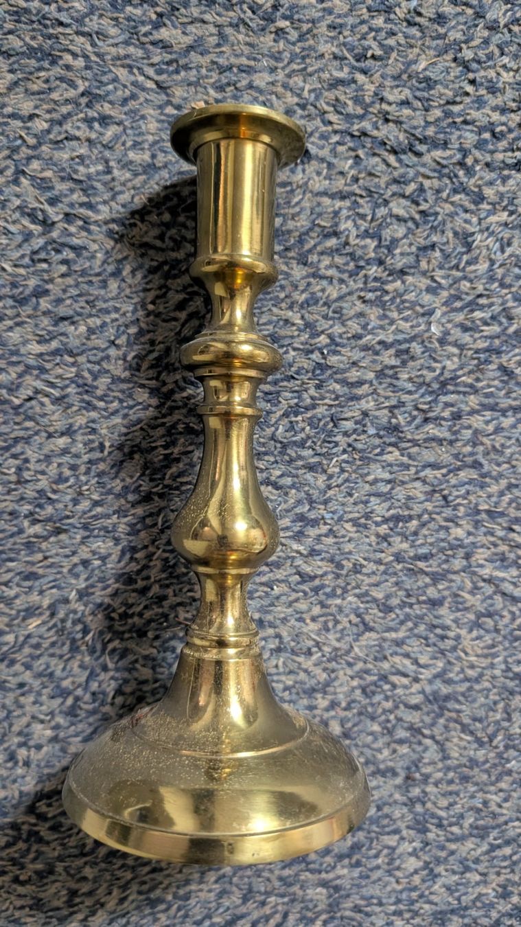 Portacandele: Kerzenständer goldfarben – Usato da Ittigen venduto da stoney63 1