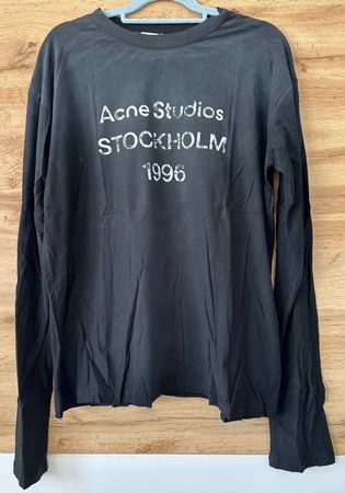 Acne Studios Longsleeve Gr. L, Farbe schwarz