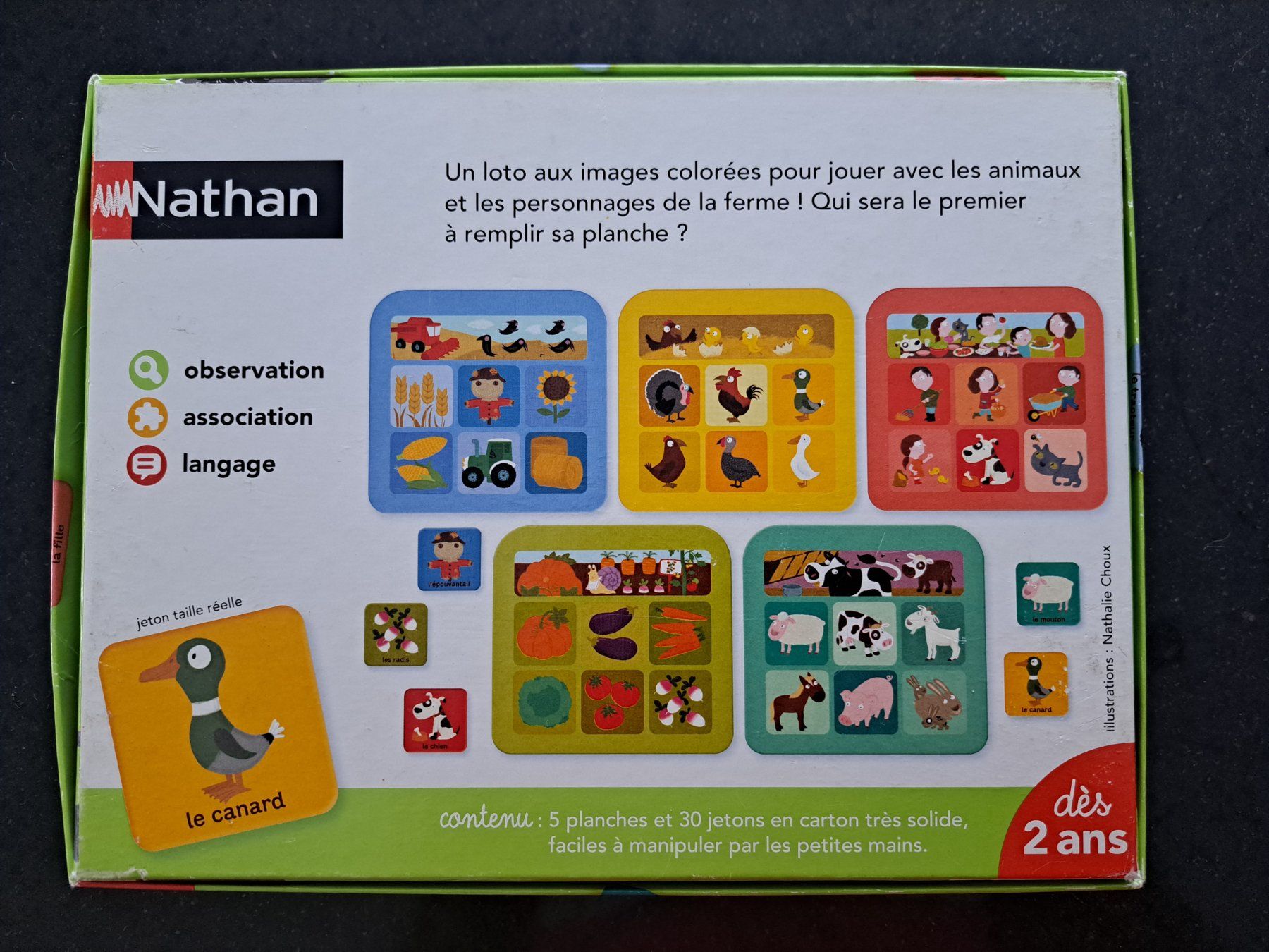 Giochi: Nathan - loto de la ferme – Usato da Marly venduto da Mumu1723 1
