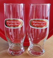 2 Biergläser "WHITBREAD English Beer"