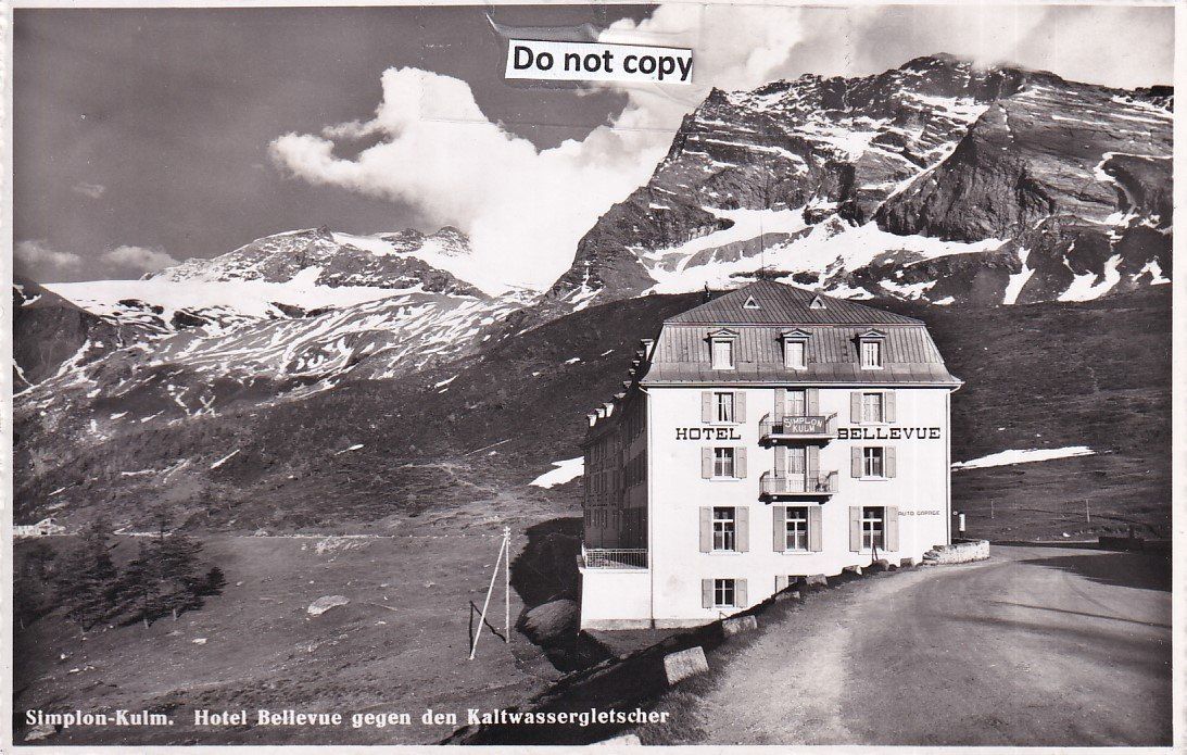 Ansichtskarten: Simplon - Kulm  VS   -    3  diverse Ansichtskarten – Gebraucht aus Brig von Valcards54