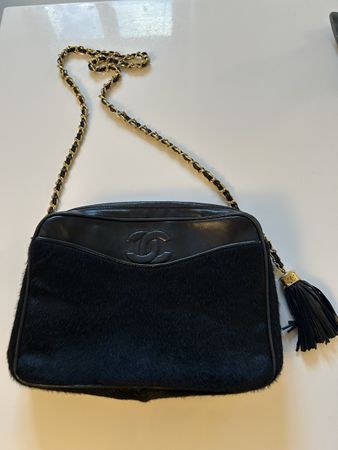 Chanel Handtasche, Vintage, Leder