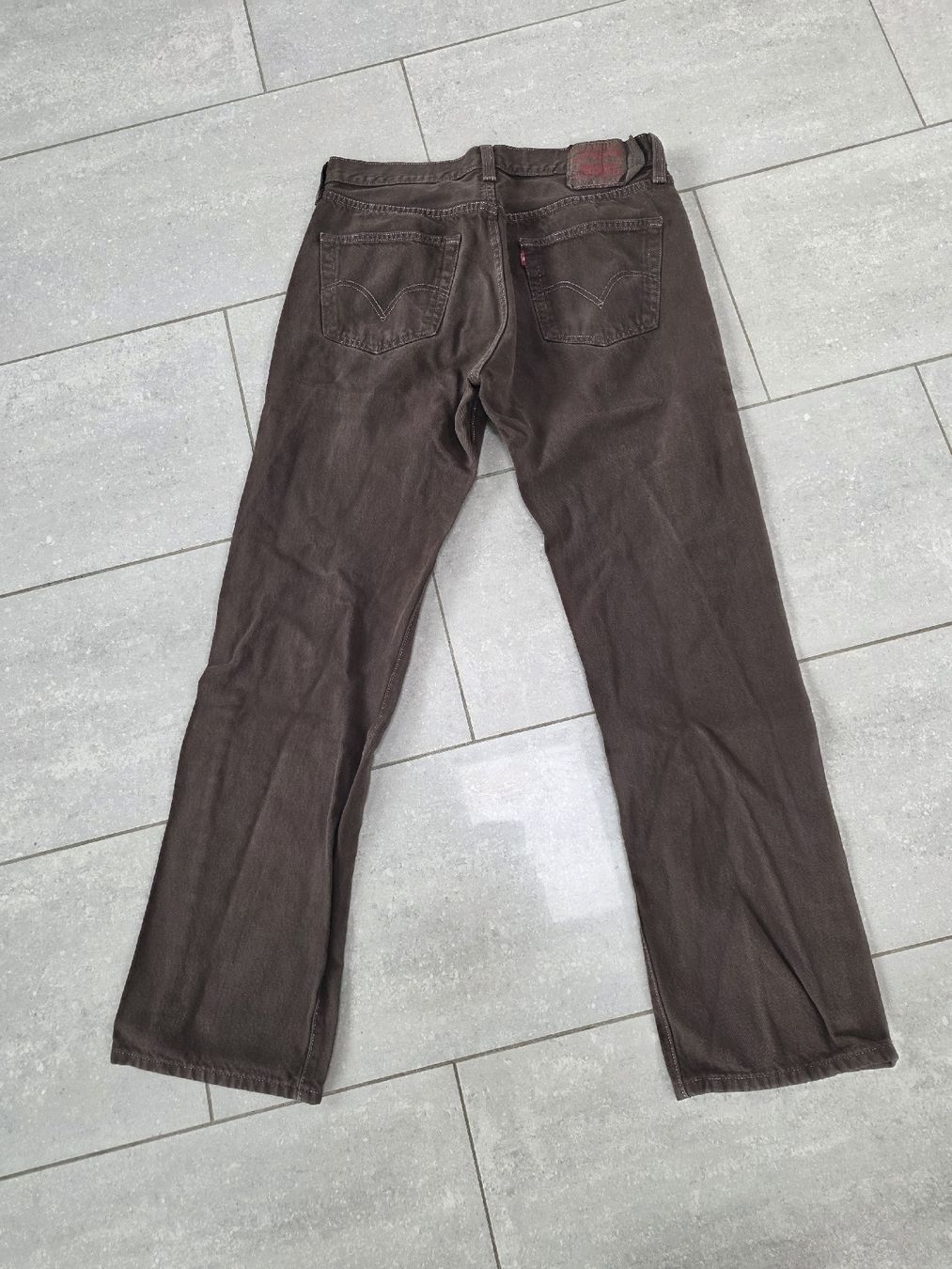 Levi's Jeans: Jeans Levis 501 in braun – Usato da Hausen AG venduto da Monchhichi01 1