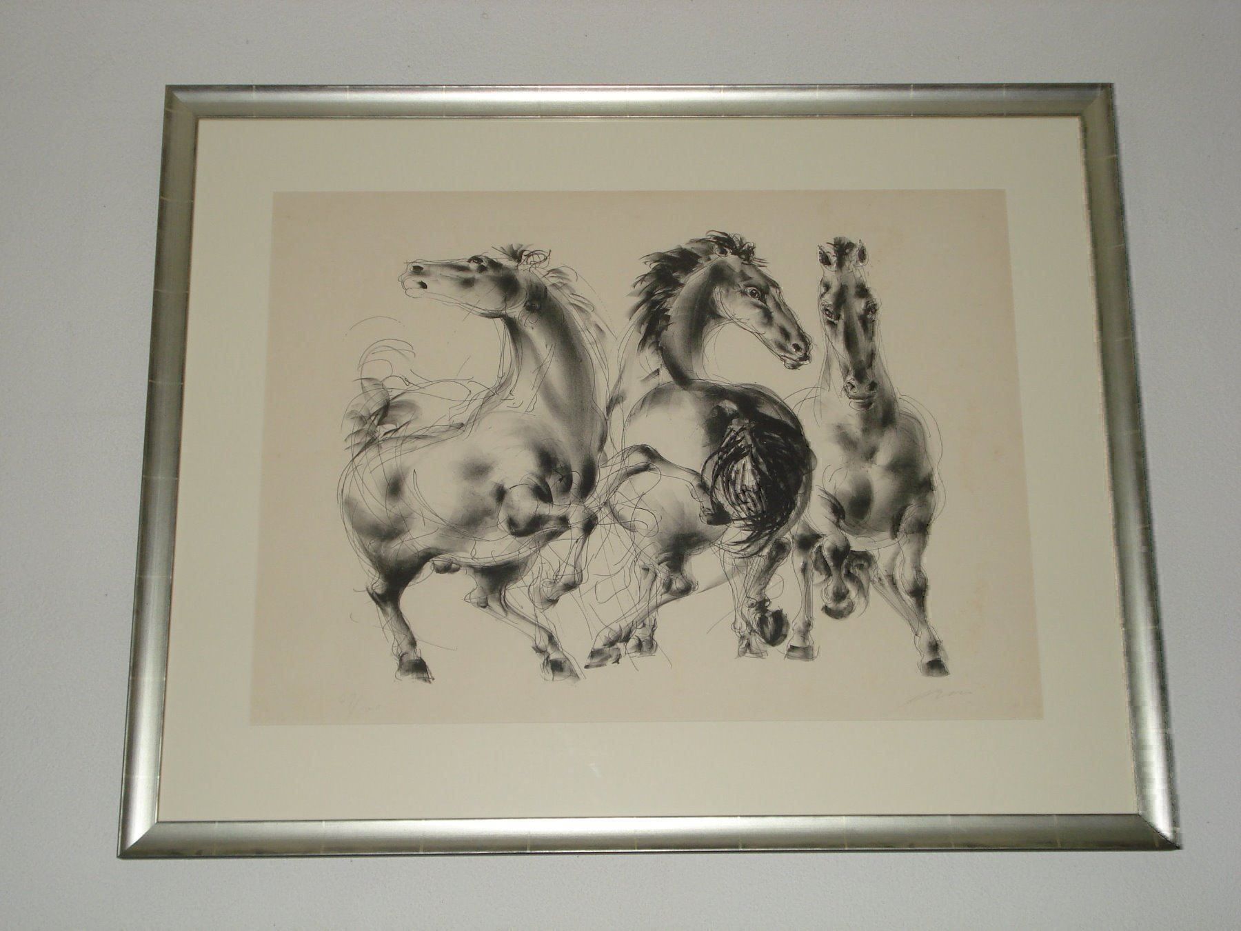 Grafica & Litografie: Hans Erni, Lithographie, 61/100, 1955 – Nuovo (secondo la descrizione) da Einsiedeln venduto da artgallery59