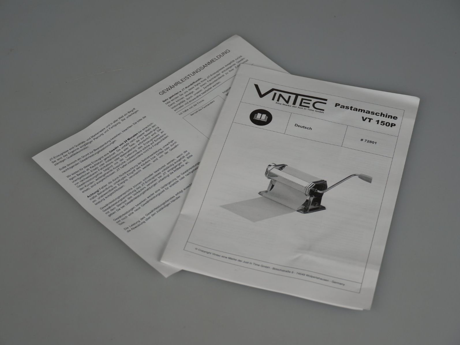 Elettrodomestici da cucina: Vintec Pasta Maschine VT 150P. – Nuovo (secondo la descrizione) da Rüti ZH venduto da Restwert_Rueti_ZH 6