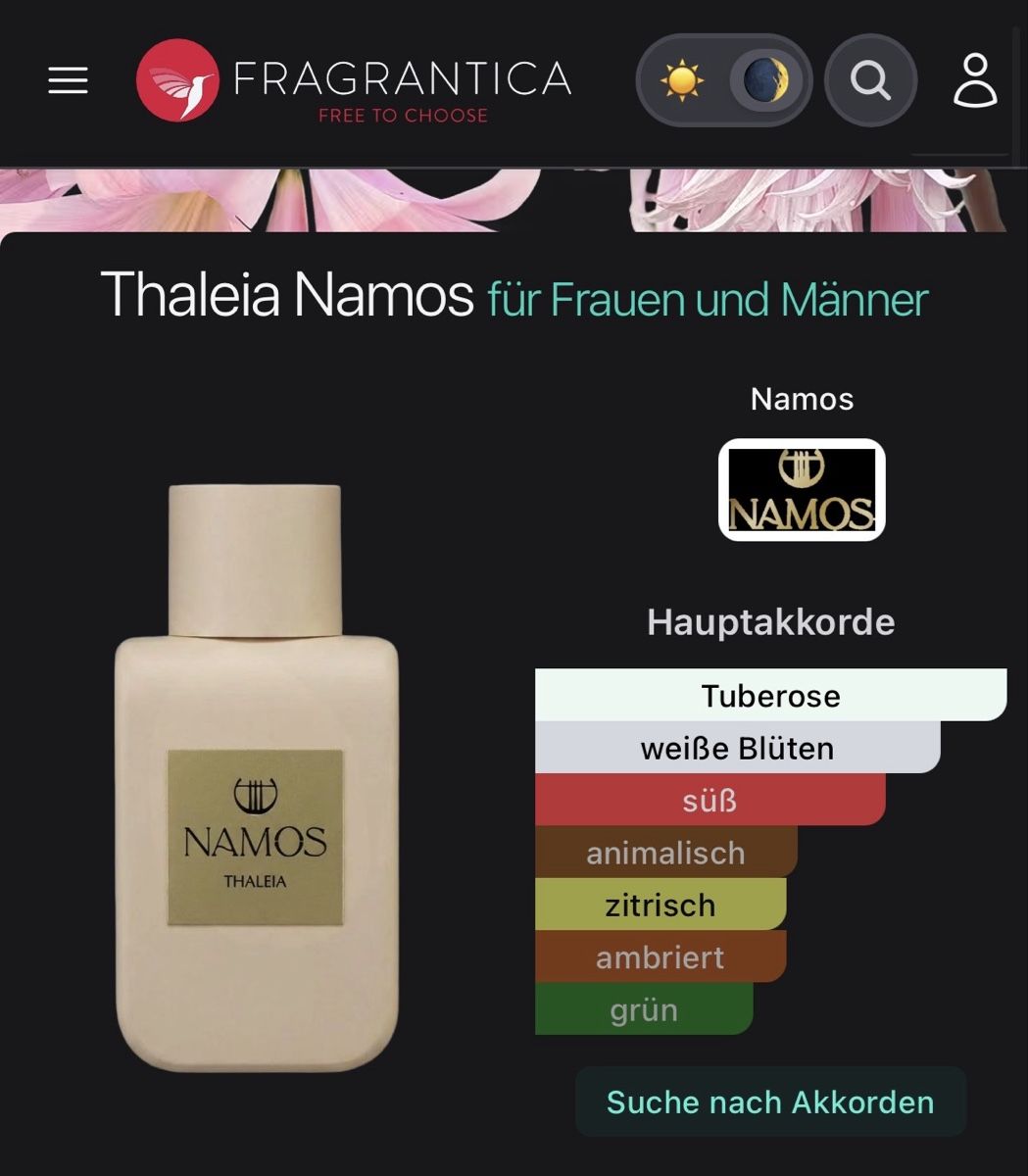 Parfums & Eau de Toilette: Namos - Thaleia 2 ml – D'occasion à Seuzach par Syfume 1