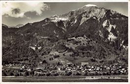Malans GR, mit Vilan, um 1935