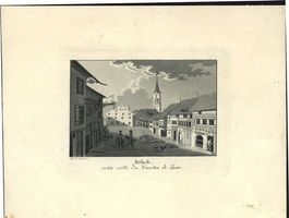 Bülach  Aquatinta von Sperli sehr selten