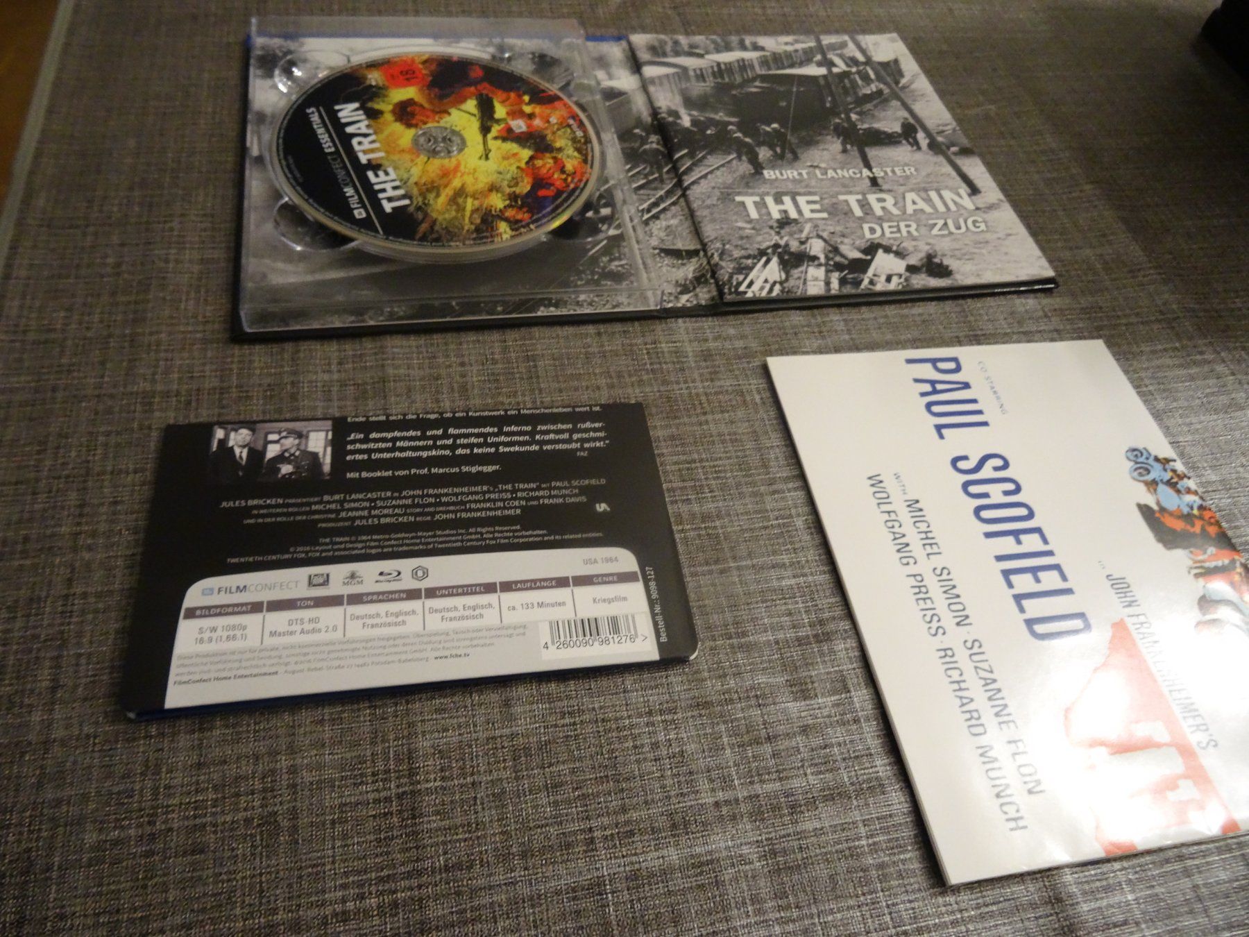 Tous les DVDs: Burt Lancaster: The Train - Filmconfect Blu-ray – D'occasion à Olten par Disc-Verkauf 1