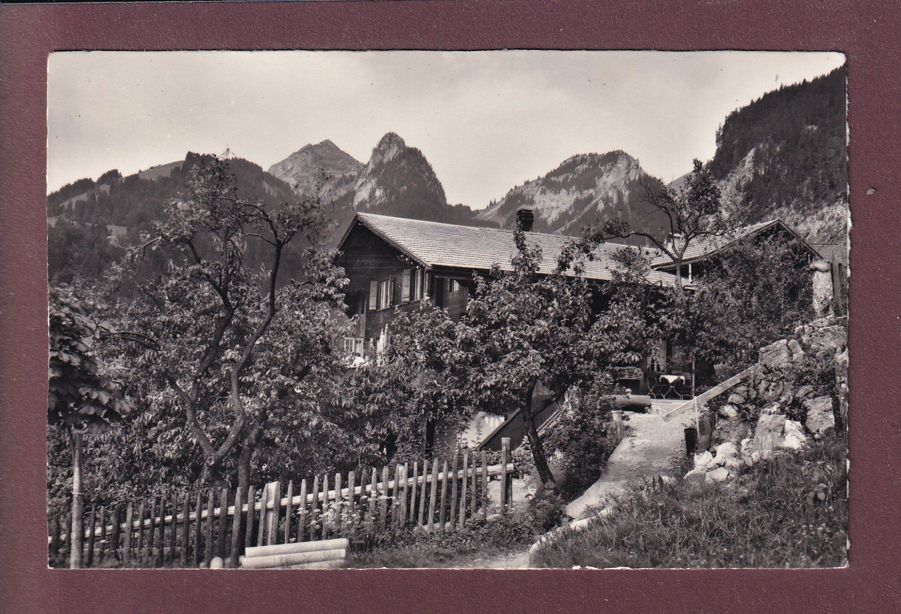 Cartes postales: SCHWARZENMATT - Ferienheim Stocker - 1959 – D'occasion à Pully par nicecards