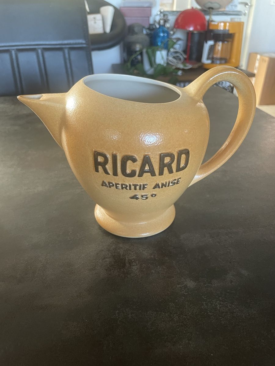Ricard Caraffe: Carafe Pichet Ricard 1L – Usato da Vallamand venduto da Bricbracbroc82
