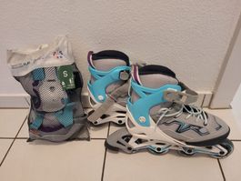 Rollschuhe Set 35-38  Wie Neu !
