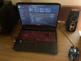 Acer Nitro 5 intel i7 10thGTX1650 16gb ram ddr4 512 SSD mvme