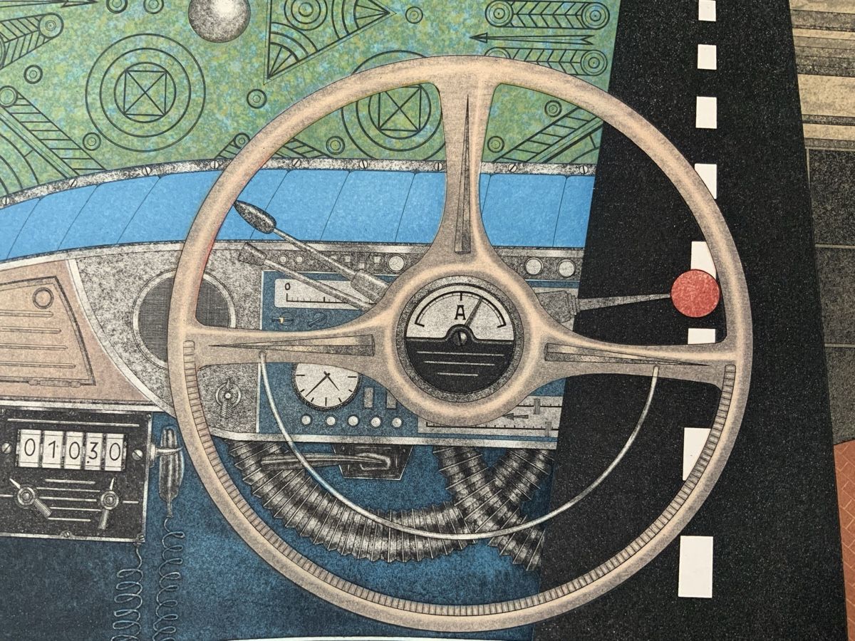 Grafiken & Lithographien: Lithographie 1982 – Gebraucht aus Olten von nachTagetes 1