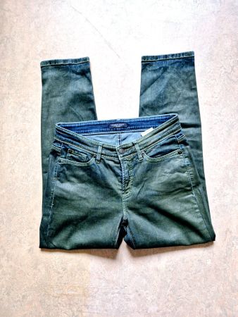 CAMBIO JEANS VINTAGE EDITION 38 M PIPER SHORT HOSE GRÜN TOP