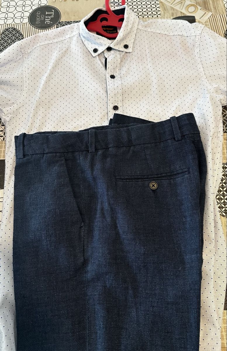 Lotti & Set di vestiti: Ensemble garçon patalon et chemise – Nuovo (secondo la descrizione) da Grône venduto da Amte73 1
