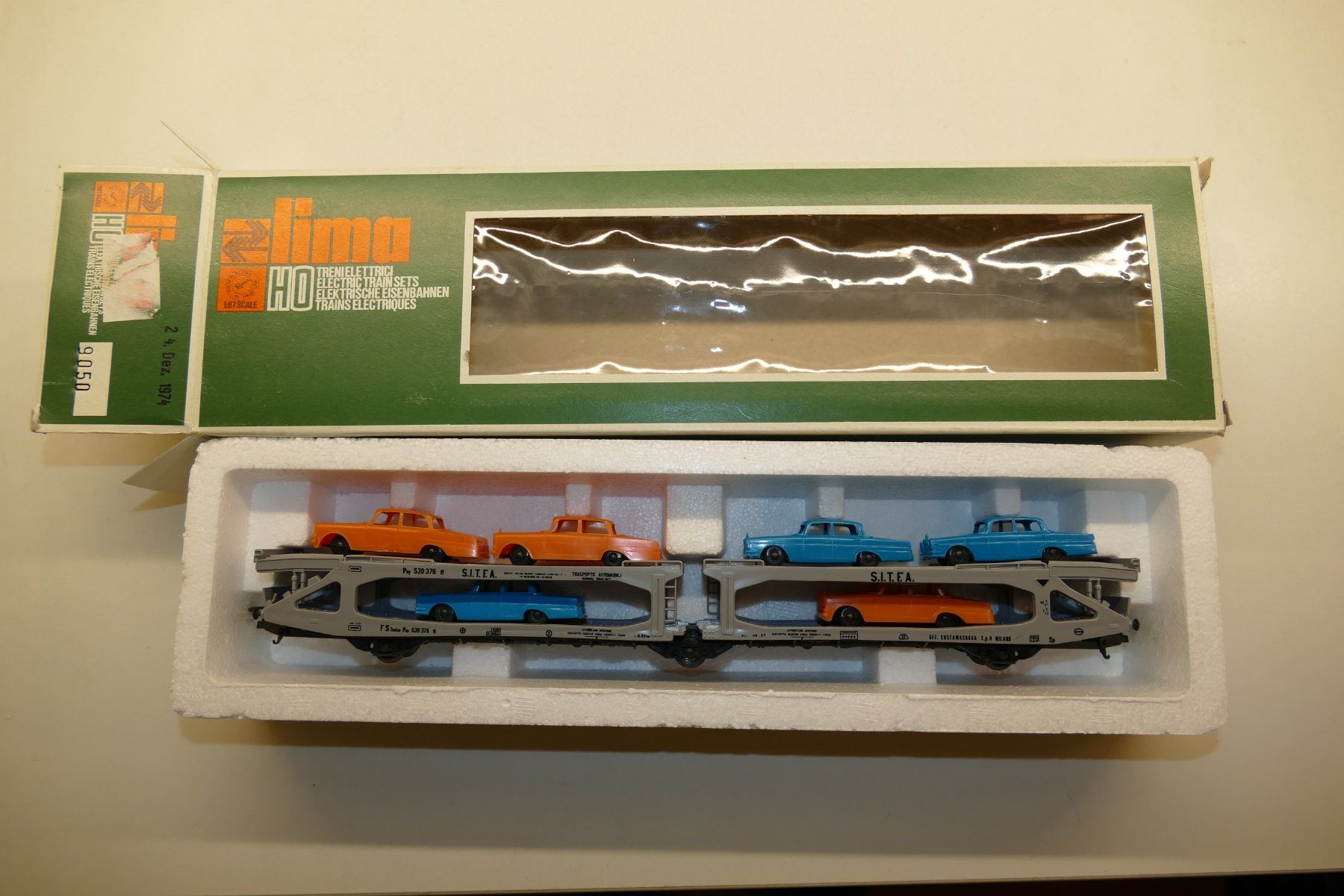 Lima Modellini di ferrovie: Lima H0: FS Autotransportwagen – Nuovo (secondo la descrizione) da Niederhasli venduto da Flash32