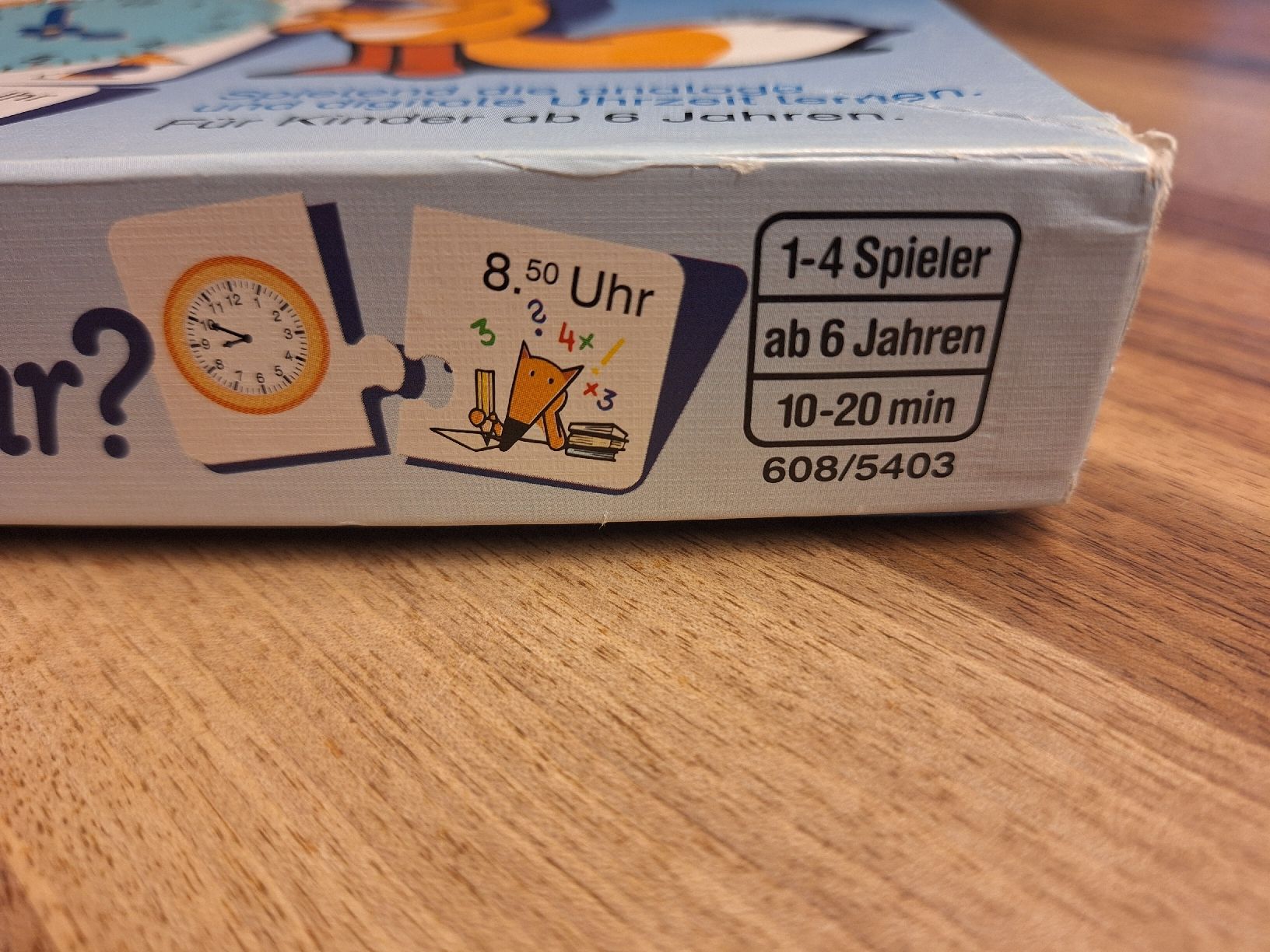 Spiele: Lernspiel "Kennst Du die Uhr?" – Gebraucht aus Affeltrangen von Salz-Pfeffer 2