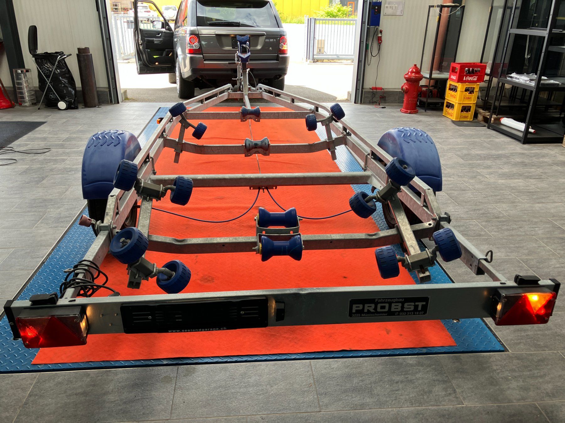 Brenderup Rimorchi: BRENDERUP B1800 Bootsanhänger – Usato da Gampelen venduto da Steuer0 5