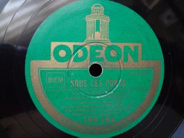 Disque 78 tours Odéon aiguille de Mistinguett - 166.484