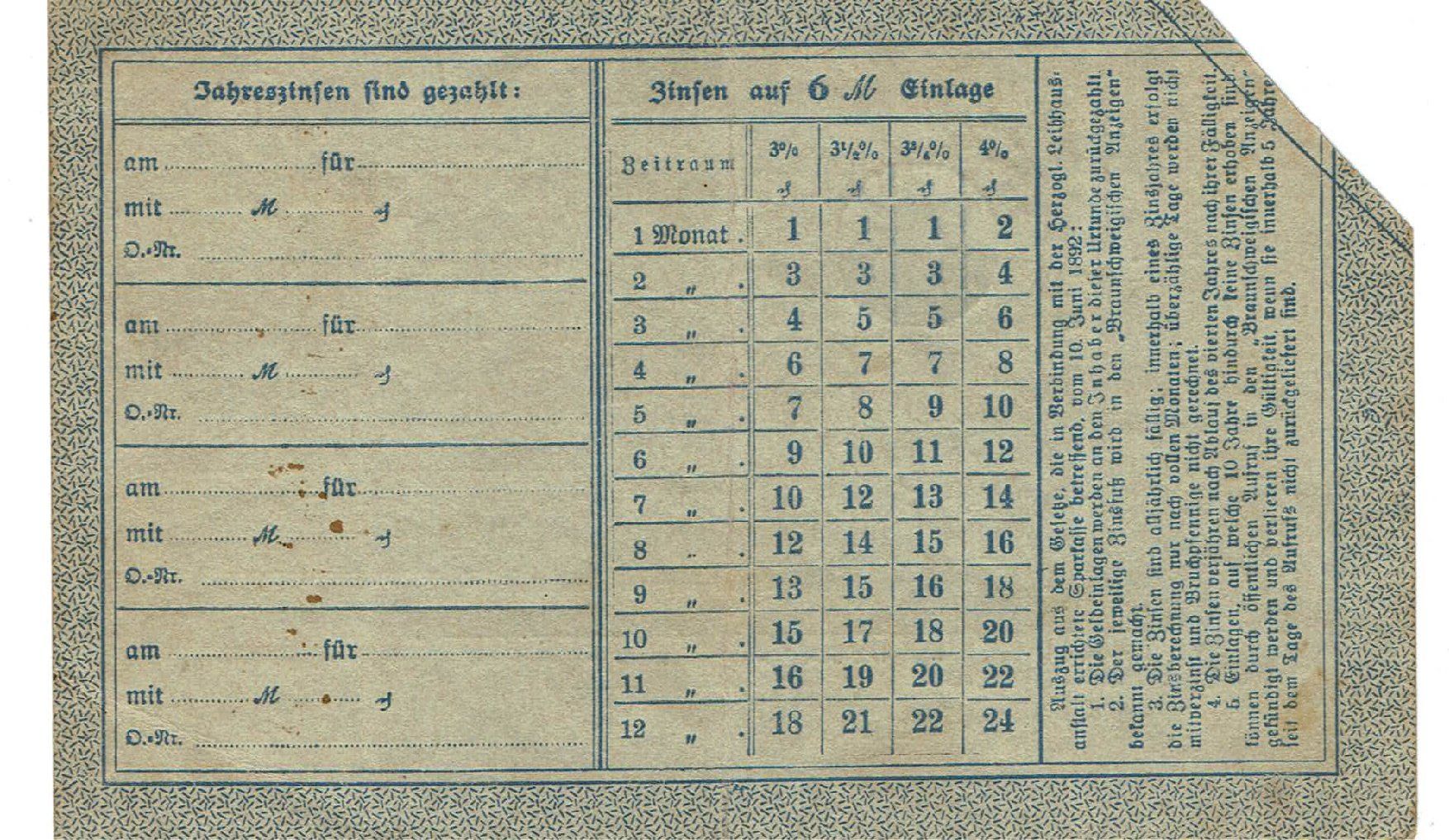 Banconote: Braunschweig 6 Mark+Stempel LitC 01.11.1918 SS+-SS++ – Usato da Steffisburg venduto da ber_8htf 1
