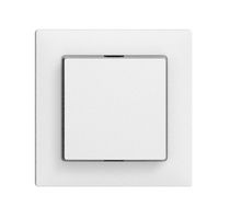Frontset EDIZIOdue weiss 60×60mm für Druckschalter/Taster