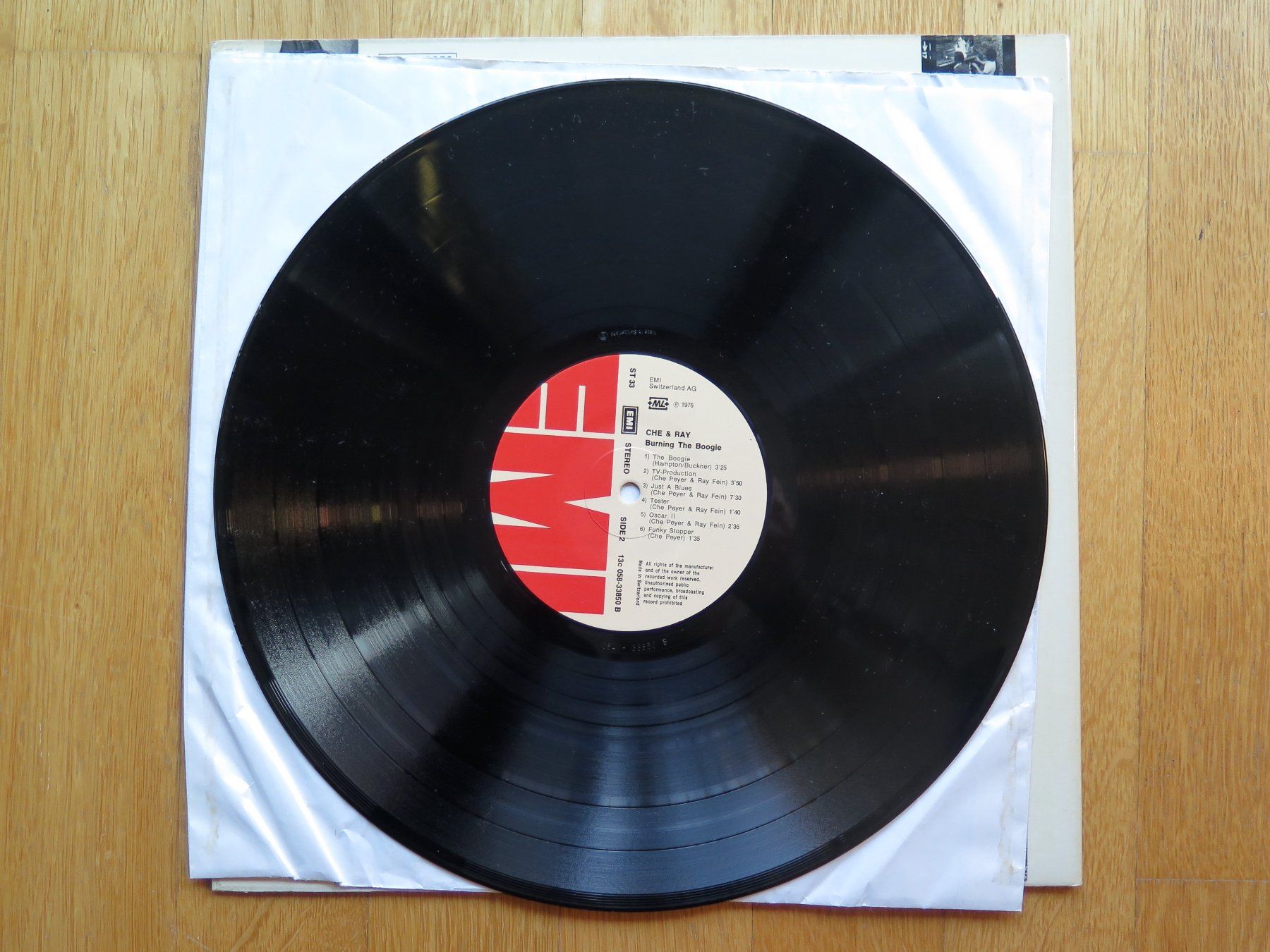 Dischi in vinile: LP CHE & RAY (CH): Burning the boogie, 1976 – Usato da Bern venduto da Balzamico 4