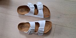 SIESTA Sandalen weiss Grösse 38 gut erhalten