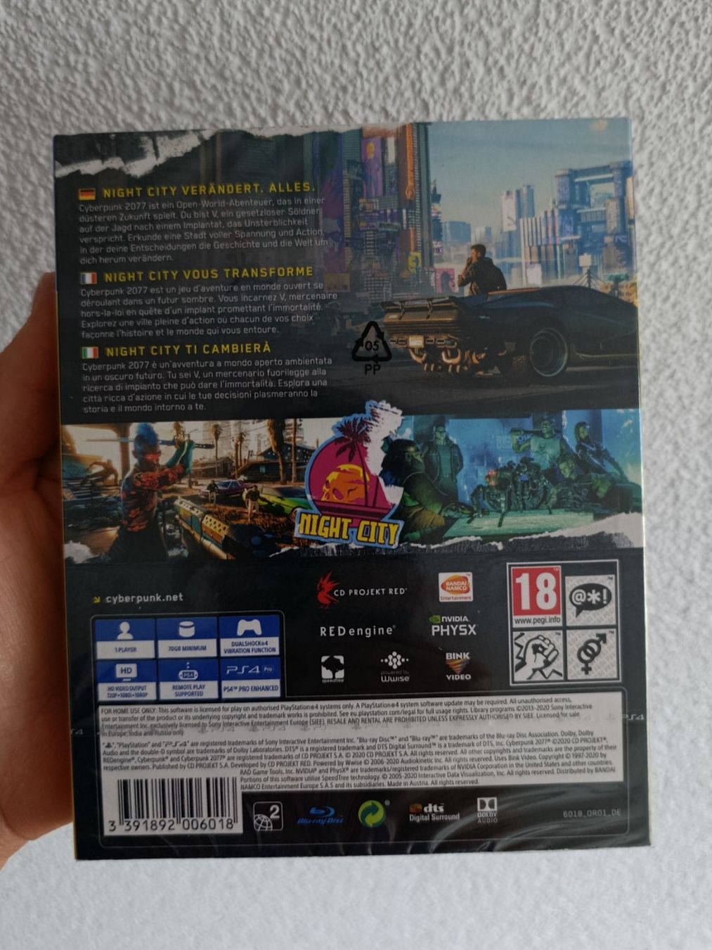 Sony Giochi: Cyberpunk 2077 PS4 NEU – Nuovo e nell'imballaggio originale da Wil SG venduto da Donaldus 1