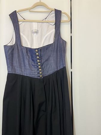 Dirndl, Schaber, Blau Gr. 42